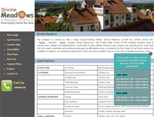 Tablet Screenshot of divinemeadows.com